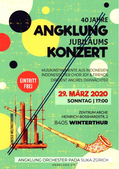 Jubiläums-Konzert, Winterthur, abgesagt